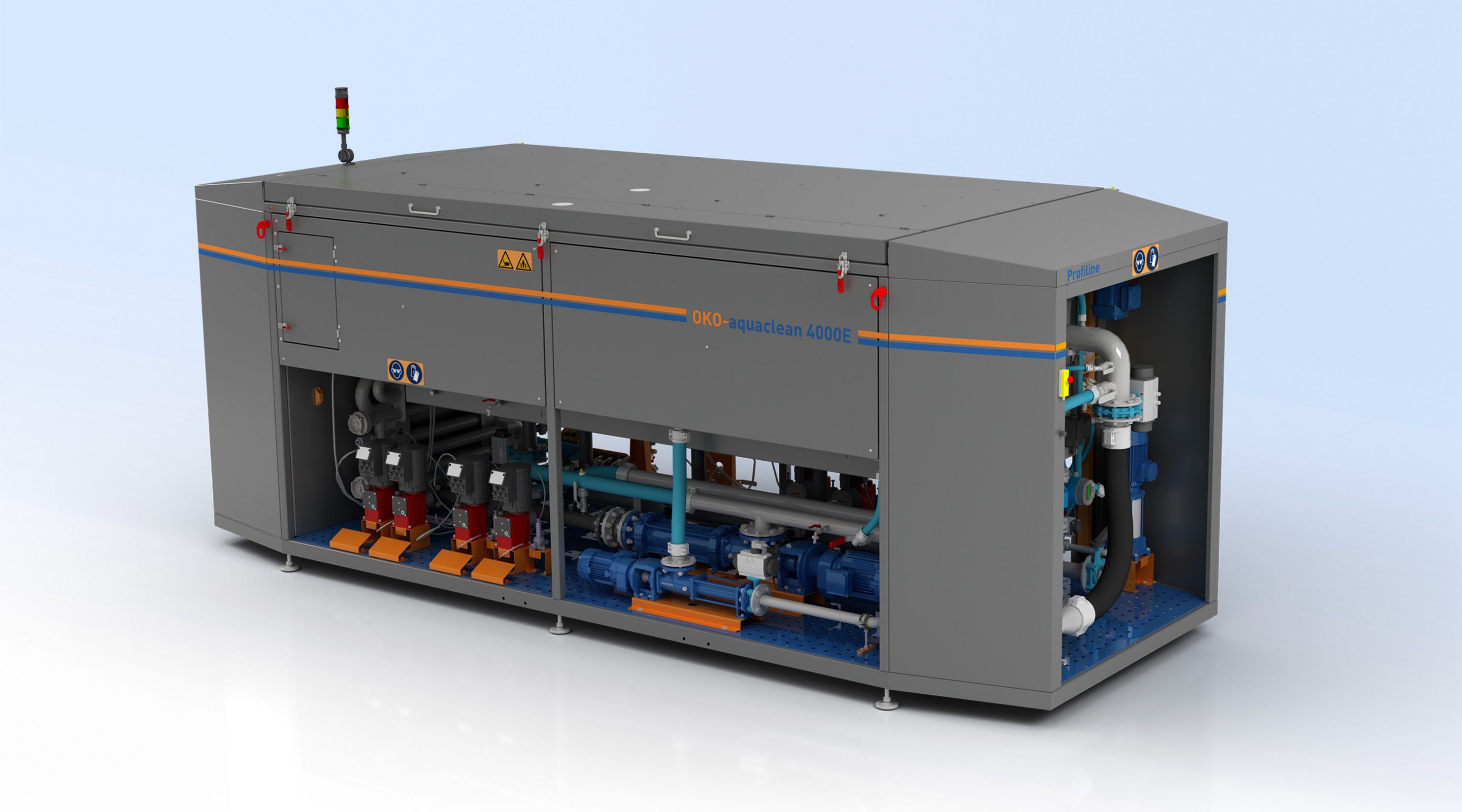 Emulsionsspaltanlage zur Abwasserbehandlung